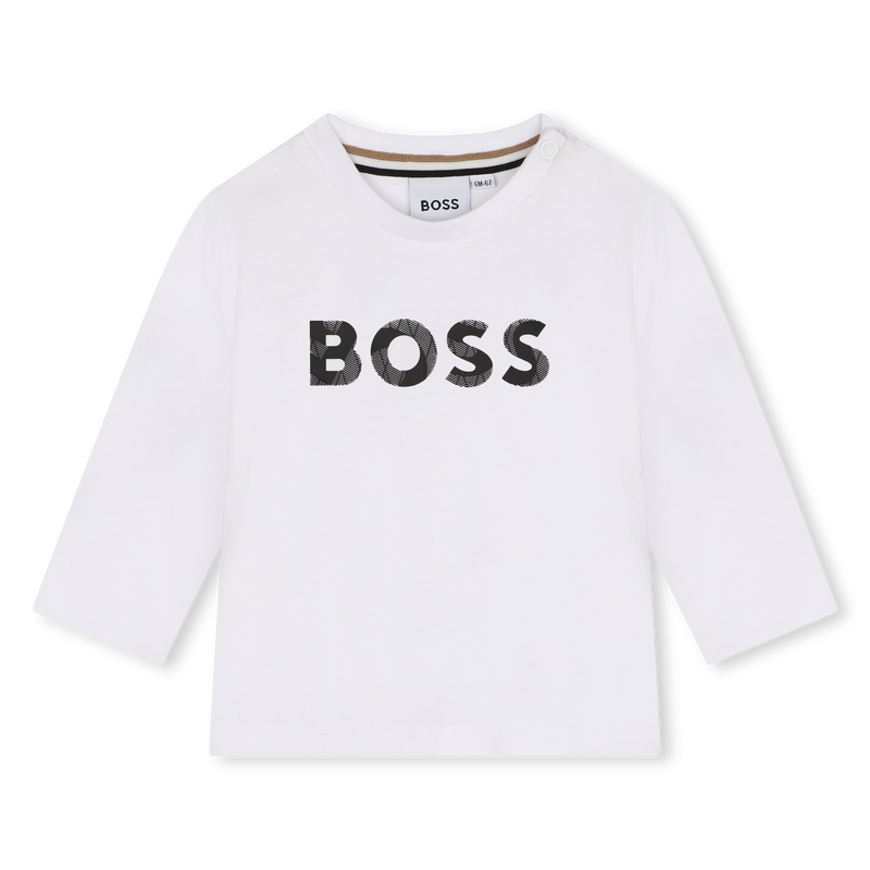 T-shirt avec sigle BOSS 
                    GARCON