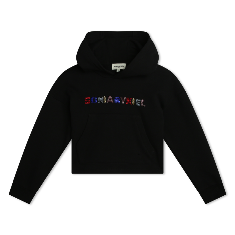 Sweat-shirt molleton à capuche SONIA RYKIEL 
                    FILLE