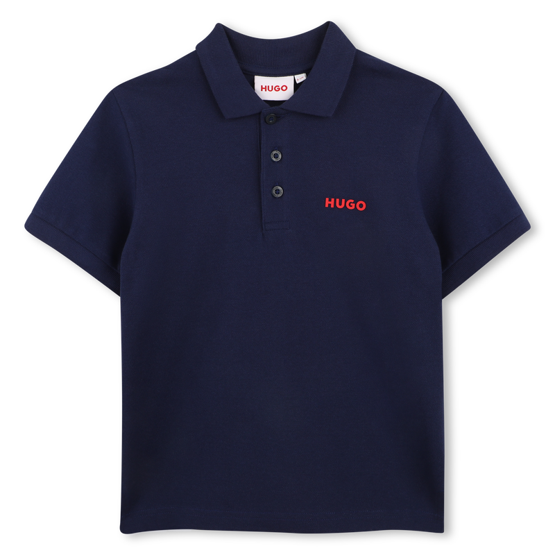 POLO MANCHES COURTES Hugo 
                        GARCON