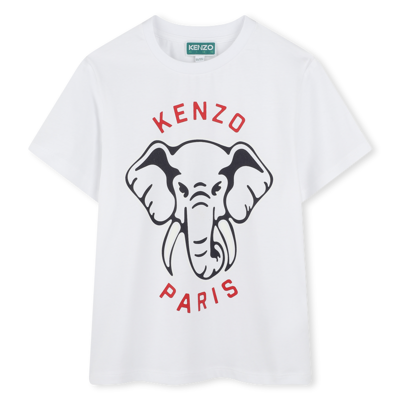 T-shirt manches courtes coton KENZO KIDS 
                    GARCON