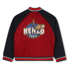 Veste Bomber avec fermeture pressionn&eacute;e KENZO KIDS 
                    UNISEXE
