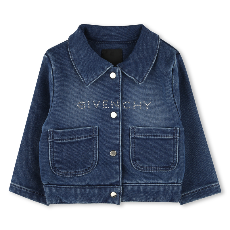 Cardigan en denim molletonné GIVENCHY 
                    FILLE