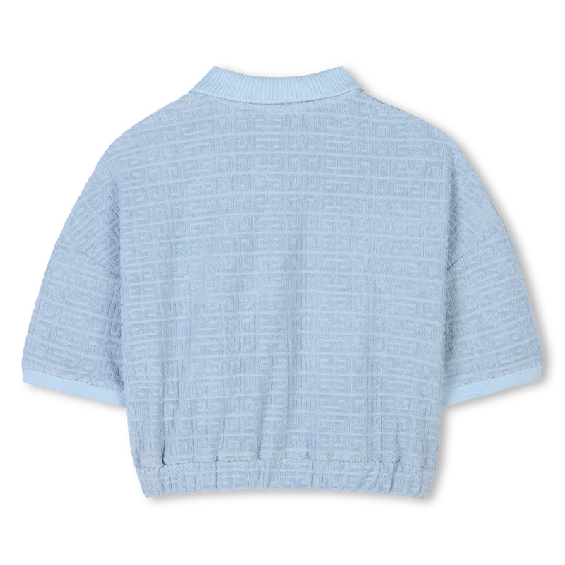 Polo et jupe en jacquard GIVENCHY 
                    FILLE