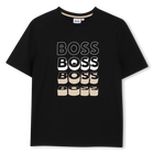 Tee-shirt manches courtes, BLACK, hi-res