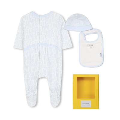 Ensemble pyjama, bavoir et bonnet MARC JACOBS UNISEXE