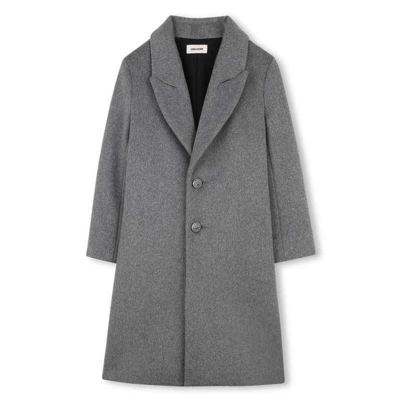 Manteau long coupe droite ZADIG & VOLTAIRE 
                    FILLE