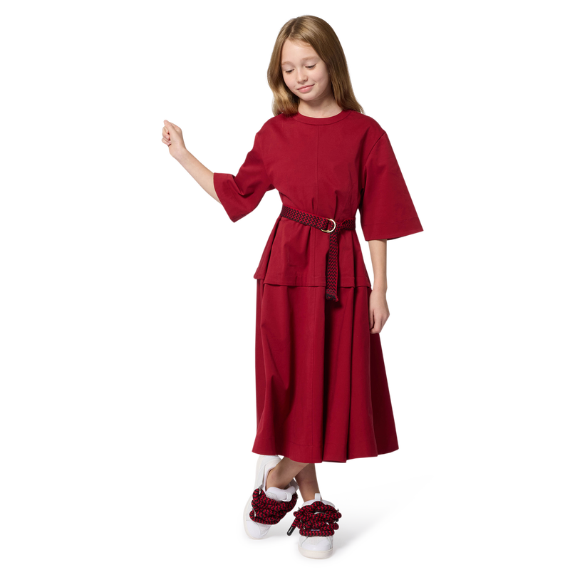 Robe longue en coton LANVIN 
                    FILLE