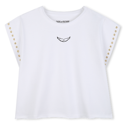 TEE-SHIRT MANCHES COURTES ZADIG & VOLTAIRE FILLE