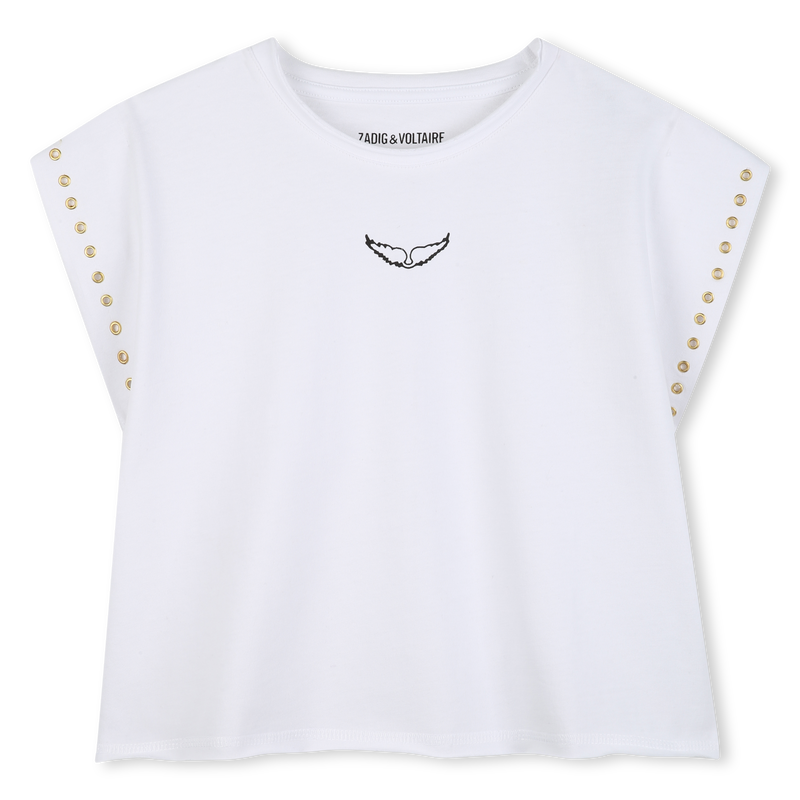 TEE-SHIRT MANCHES COURTES ZADIG & VOLTAIRE 
                        FILLE