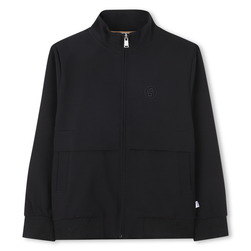 Sweat-shirt zippé uni BOSS 
                    GARCON
