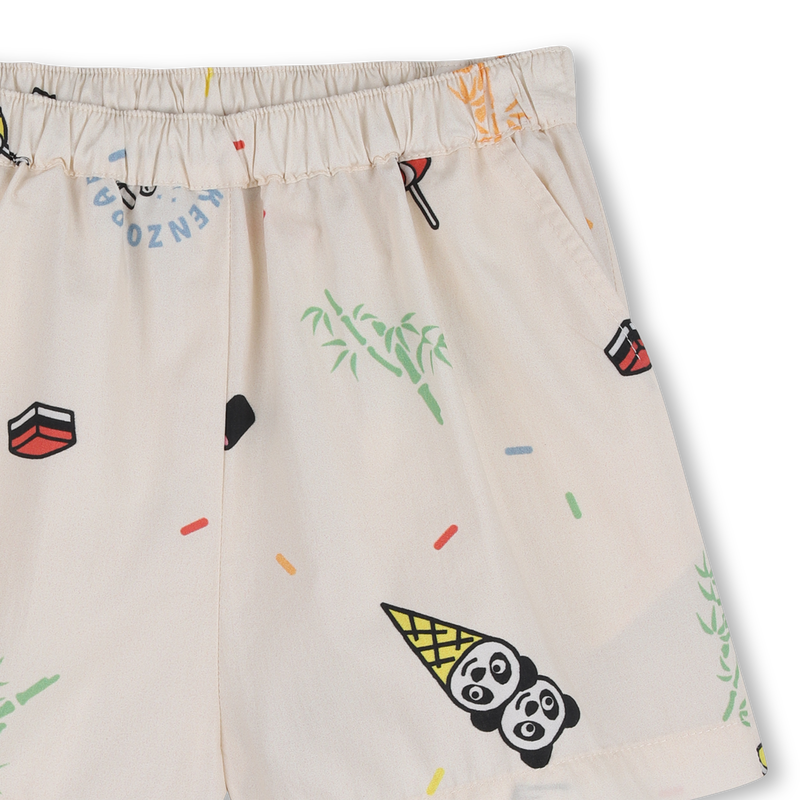 ENSEMBLE T-SHIRT ET SHORT KENZO KIDS 
                        GARCON