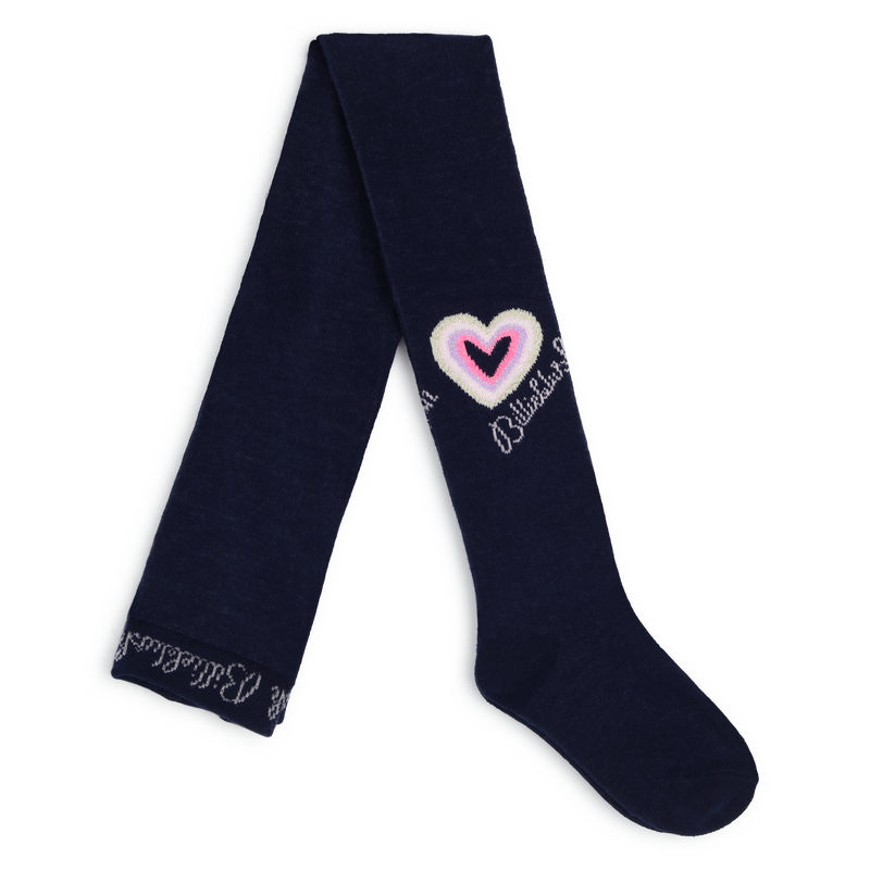 Collants avec coeur métallisé BILLIEBLUSH 
                    FILLE