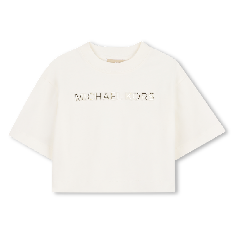 T-shirt manches courtes en jersey MICHAEL KORS 
                    FILLE