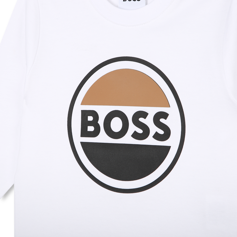 T-shirt avec sigle BOSS 
                    GARCON