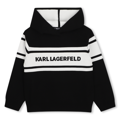 Pull &agrave; capuche KARL LAGERFELD KIDS GARCON