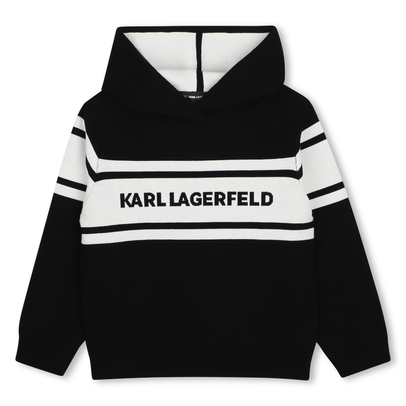 Pull &agrave; capuche KARL LAGERFELD KIDS 
                        GARCON