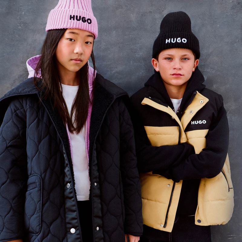Parka longue &agrave; capuche Hugo 
                        FILLE