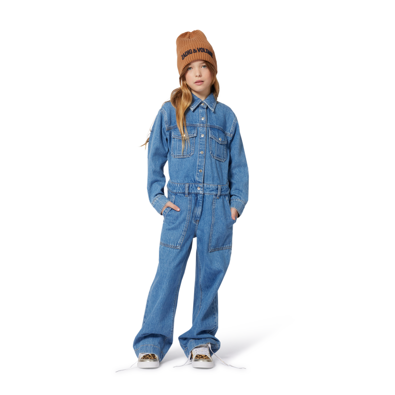 Combinaison denim col chemise ZADIG & VOLTAIRE 
                    FILLE