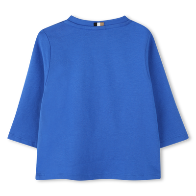 T-shirt sigle vertical BOSS GARCON