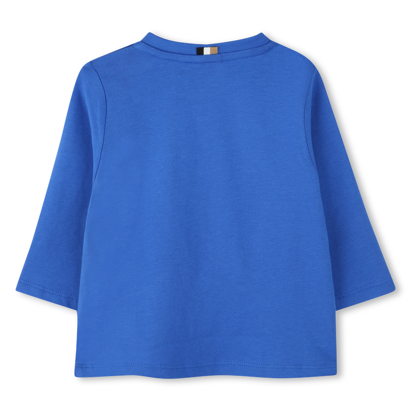 T-shirt sigle vertical BOSS 
                        GARCON