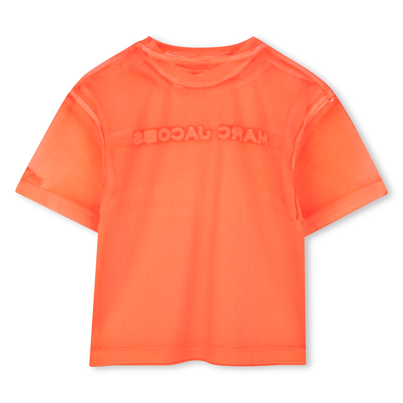 T-shirt en coton avec broderie MARC JACOBS 
                        UNISEXE