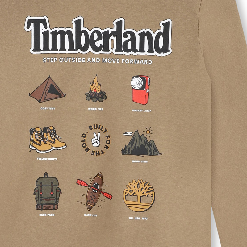 T-shirt avec imprimé devant TIMBERLAND 
                    GARCON