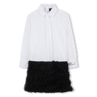 Robe &agrave; manches longues KARL LAGERFELD KIDS 
                    FILLE