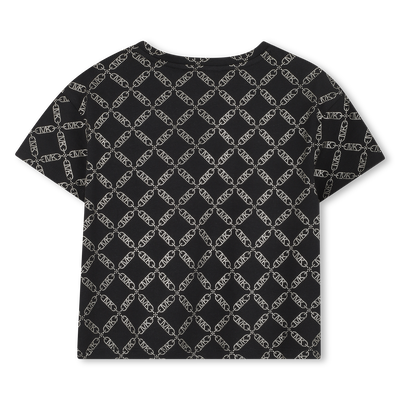 T-shirt manches courtes en jersey MICHAEL KORS FILLE