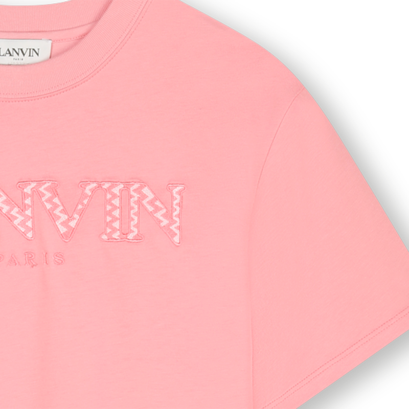 Robe T-shirt à manches courtes LANVIN 
                    FILLE