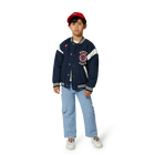 Casquette brod&eacute;e en coton KENZO KIDS 
                    UNISEXE