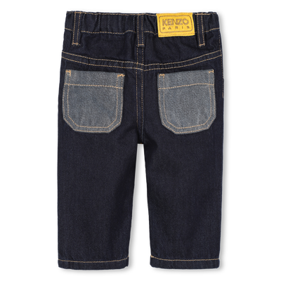 Pantalon en denim KENZO KIDS UNISEXE