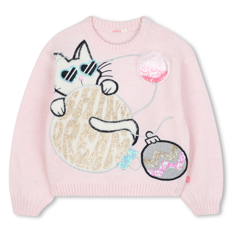 Pull de Noël en tricot BILLIEBLUSH 
                    FILLE