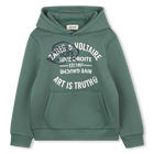 Sweat en molleton &agrave; capuche ZADIG & VOLTAIRE 
                    GARCON