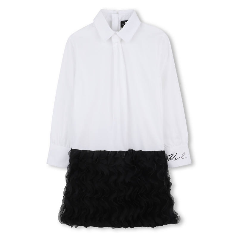Robe à manches longues KARL LAGERFELD KIDS 
                    FILLE