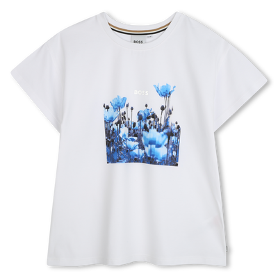 T-shirt &agrave; manches courtes BOSS FILLE