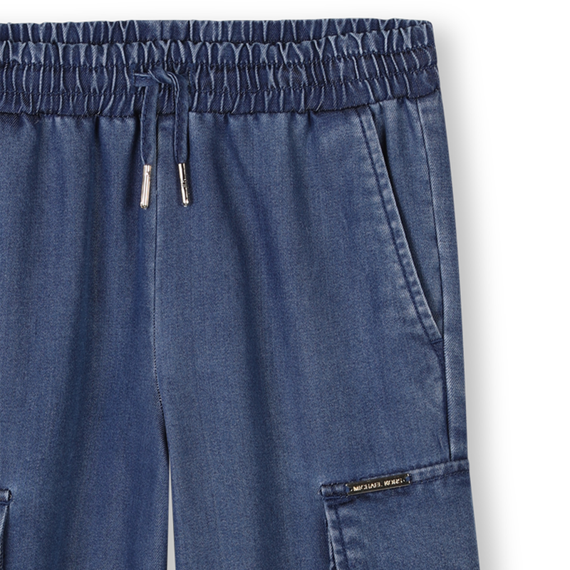 Jean à taille élastiquée MICHAEL KORS 
                    FILLE