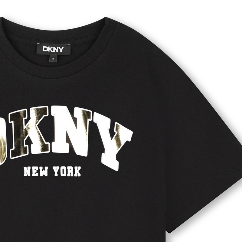 T-shirt &agrave; manches courtes DKNY 
                        FILLE