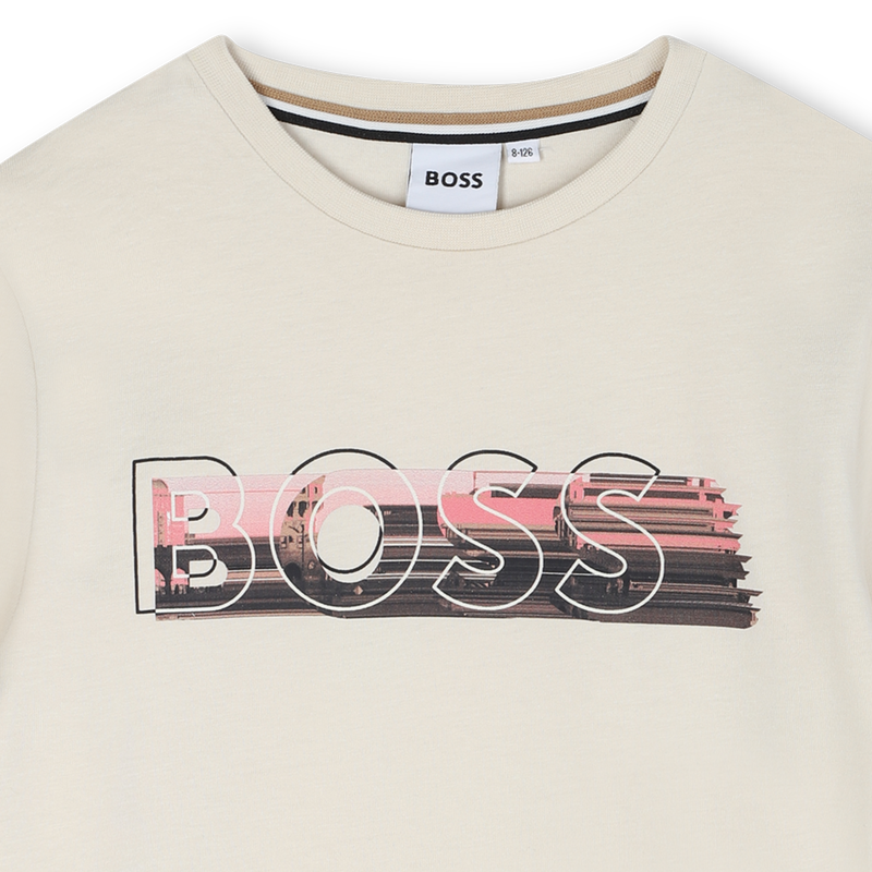 T-shirt à manches longues BOSS 
                    GARCON