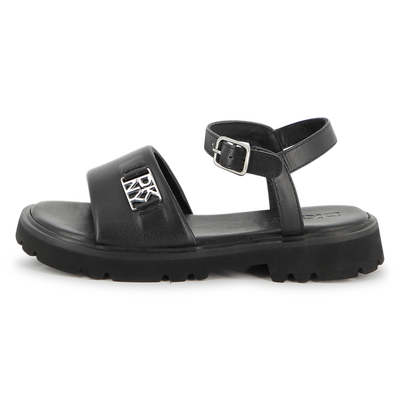 SANDALES CUIR D'AGNEAU DKNY FILLE