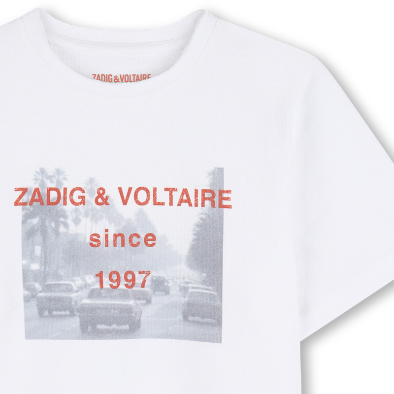 TEE-SHIRT MANCHES COURTES ZADIG & VOLTAIRE 
                        GARCON