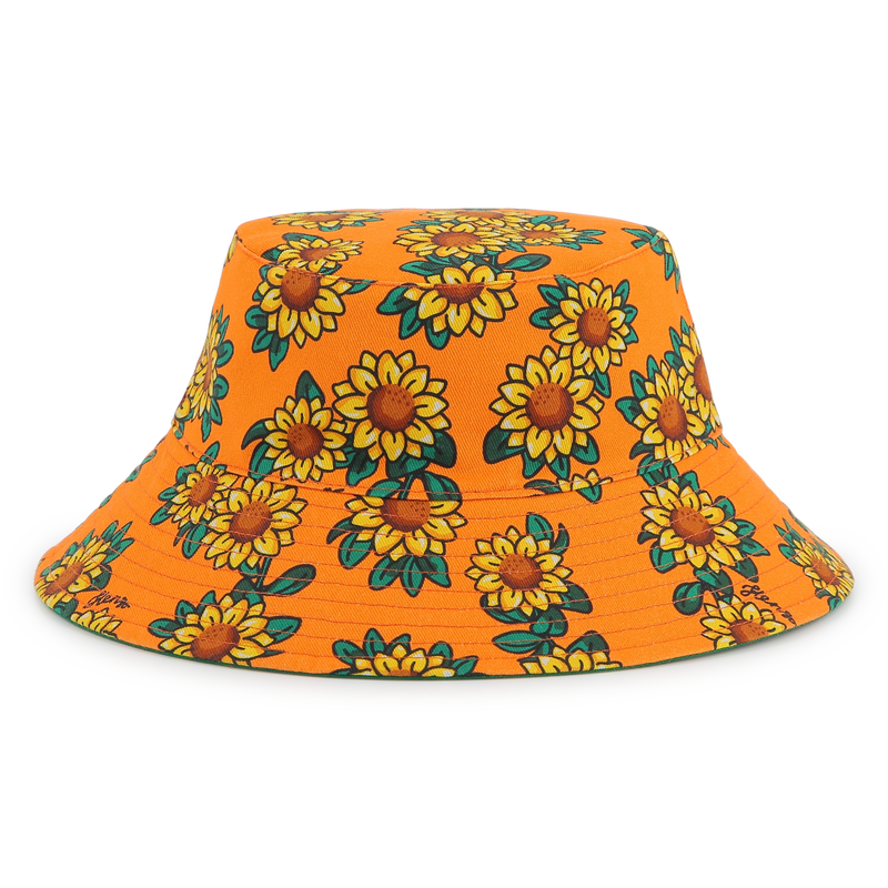 Bob réversible en coton KENZO KIDS 
                    UNISEXE