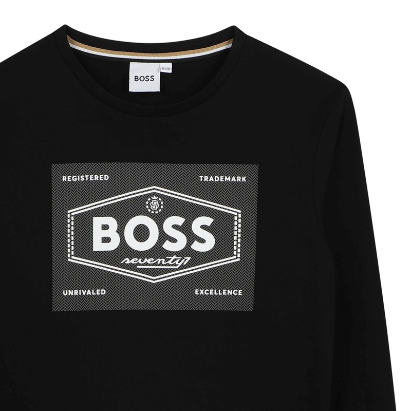 T-shirt à manches longues BOSS 
                    GARCON