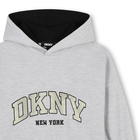 Robe sigl&eacute;e &agrave; capuche DKNY 
                    FILLE