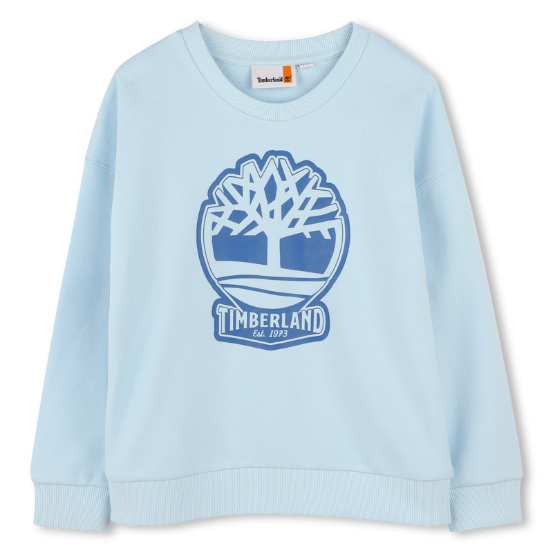 Sweat-shirt avec imprim&eacute; logo TIMBERLAND 
                        GARCON