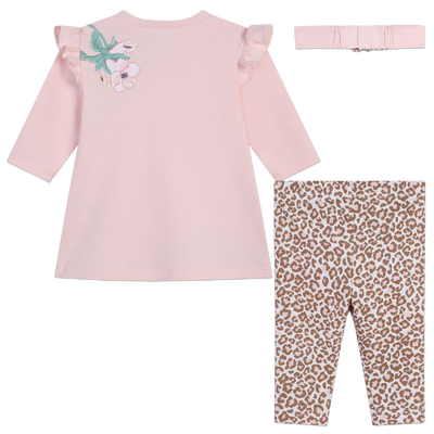 Robe, legging et bandeau KENZO KIDS FILLE