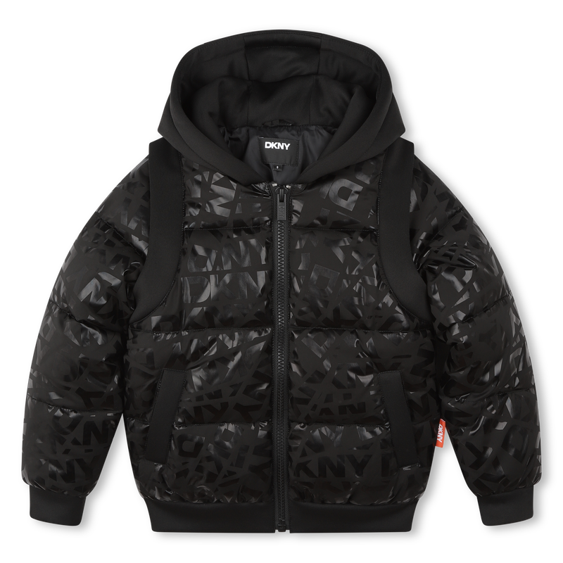 Doudoune &agrave; capuche DKNY 
                        UNISEXE