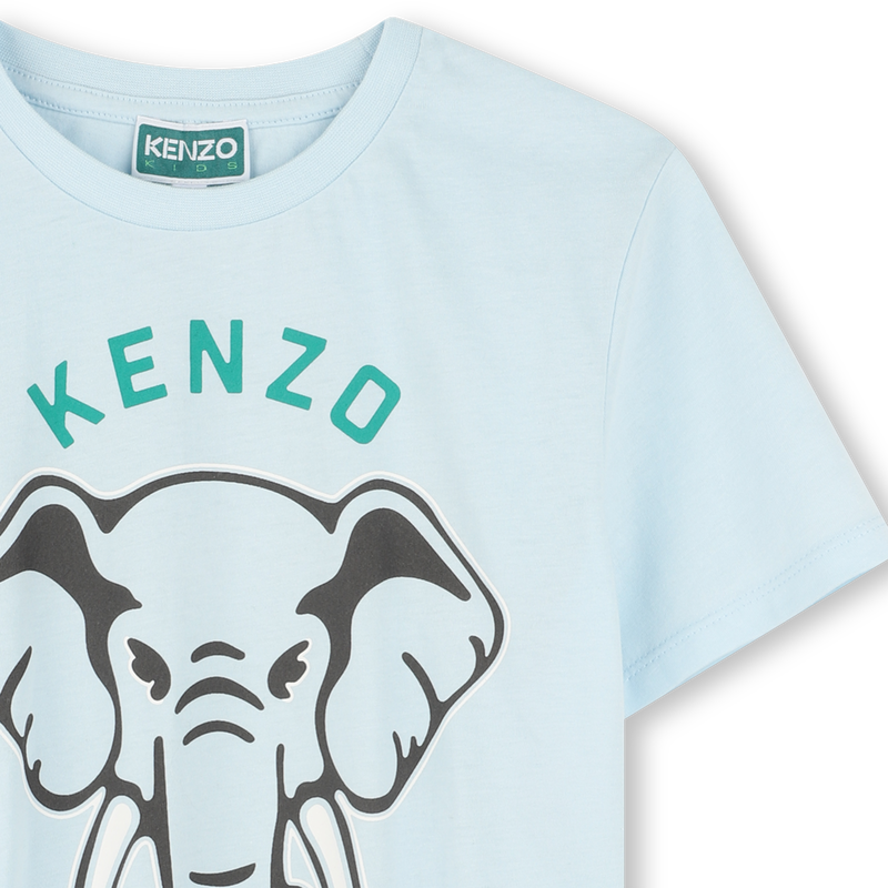 T-shirt manches courtes coton KENZO KIDS 
                    GARCON