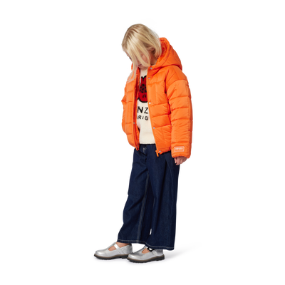 Sweat en polaire duveteuse KENZO KIDS FILLE