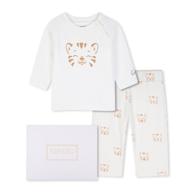 Ensemble tee-shirt et pantalon KENZO KIDS GARCON