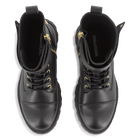 Bottes &agrave; lacets en cuir de vachette ZADIG VOLTAIRE 
                    FILLE